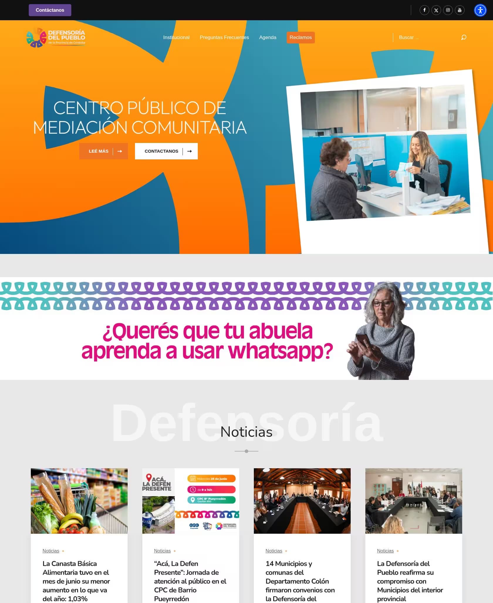 Cover Image for Defensoría del Pueblo de la Provincia de Córdoba