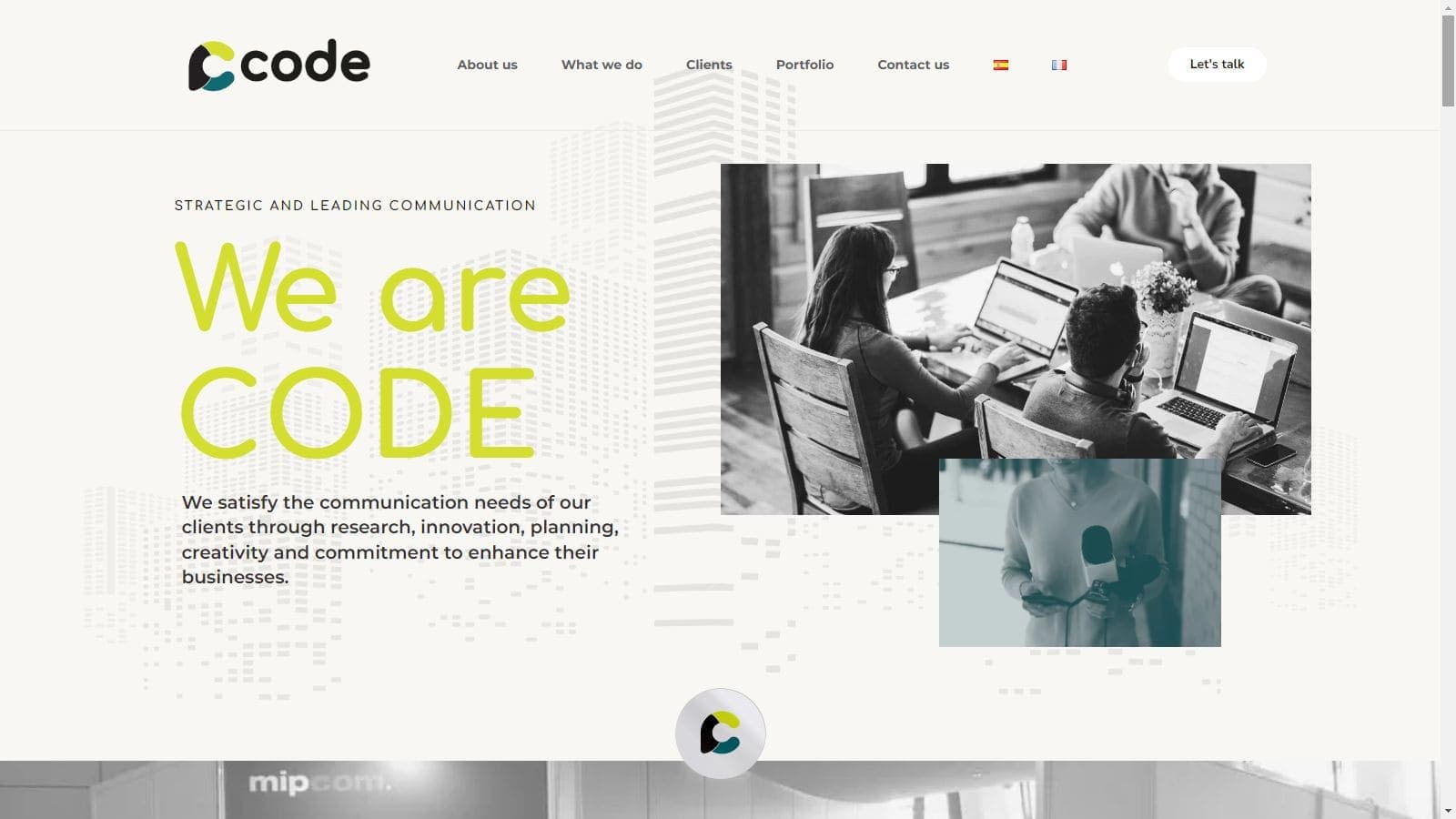 Cover Image for Code Comunicación