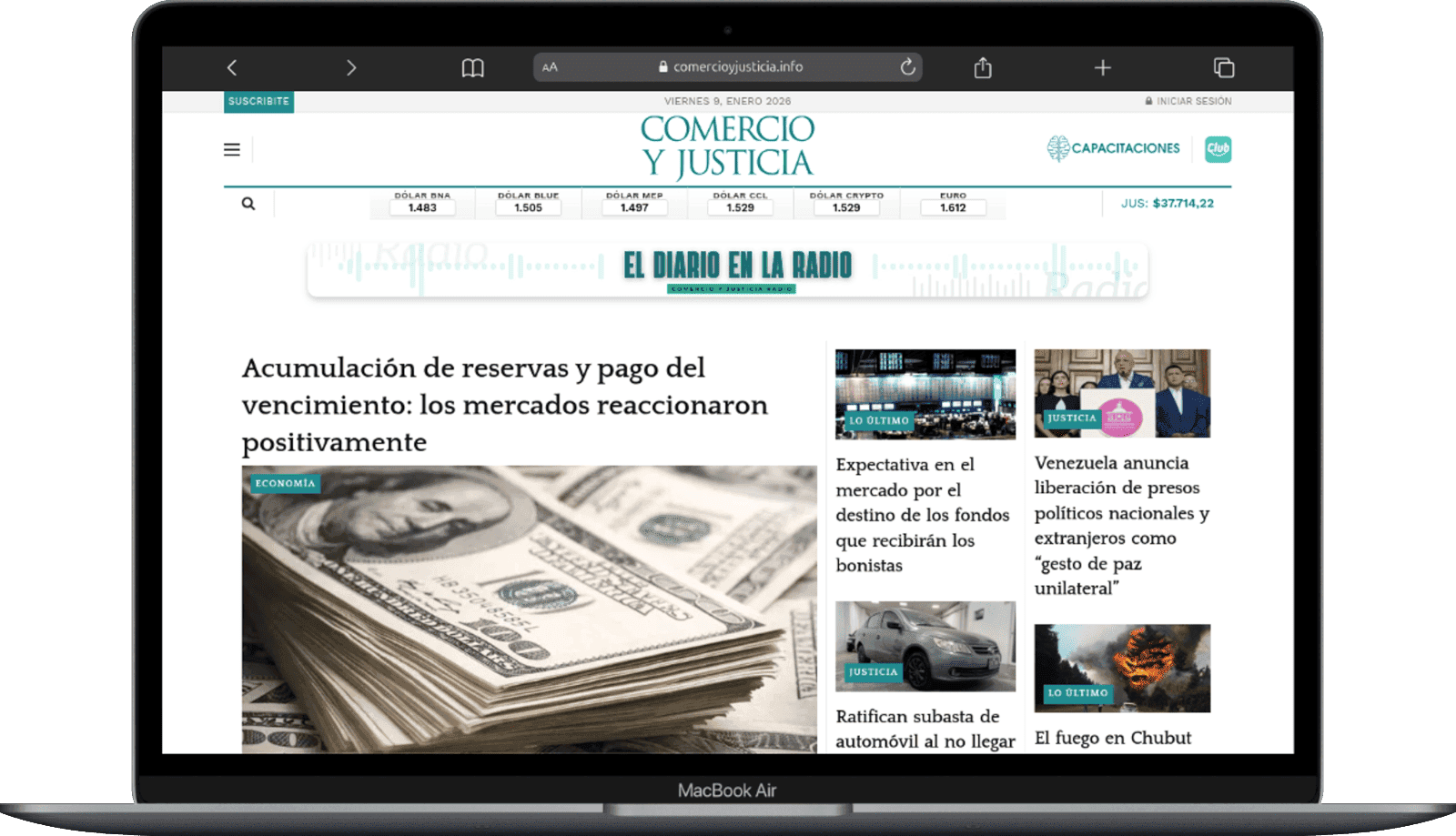 Cover Image for Comercio y Justicia