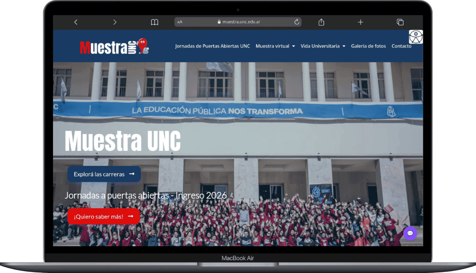 Cover Image for Muestra de Carreras UNC